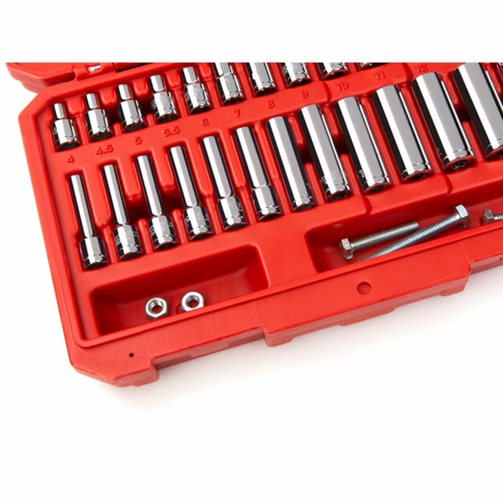 Tekton 1/4 Drive 4-14mm Metric Socket Set from Columbia Safety